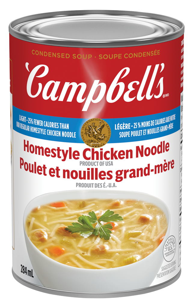 Campbell’s® condensée lègére, Poulet et nouilles grand-mère
