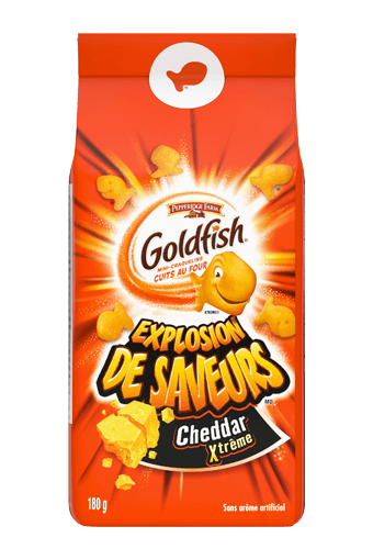 goldfish explosion de saveurs cheddar xtreme