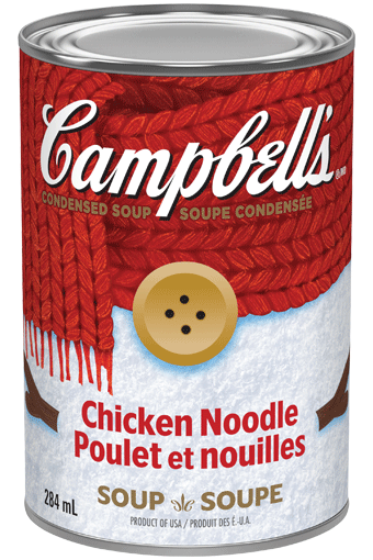 Campbell's Condensed Chicken Noodle Soup Can