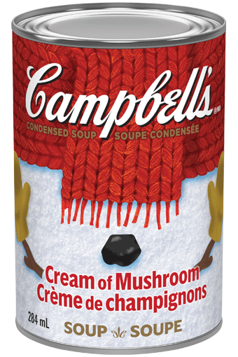 Cream of on sale mushroom soup campbell's