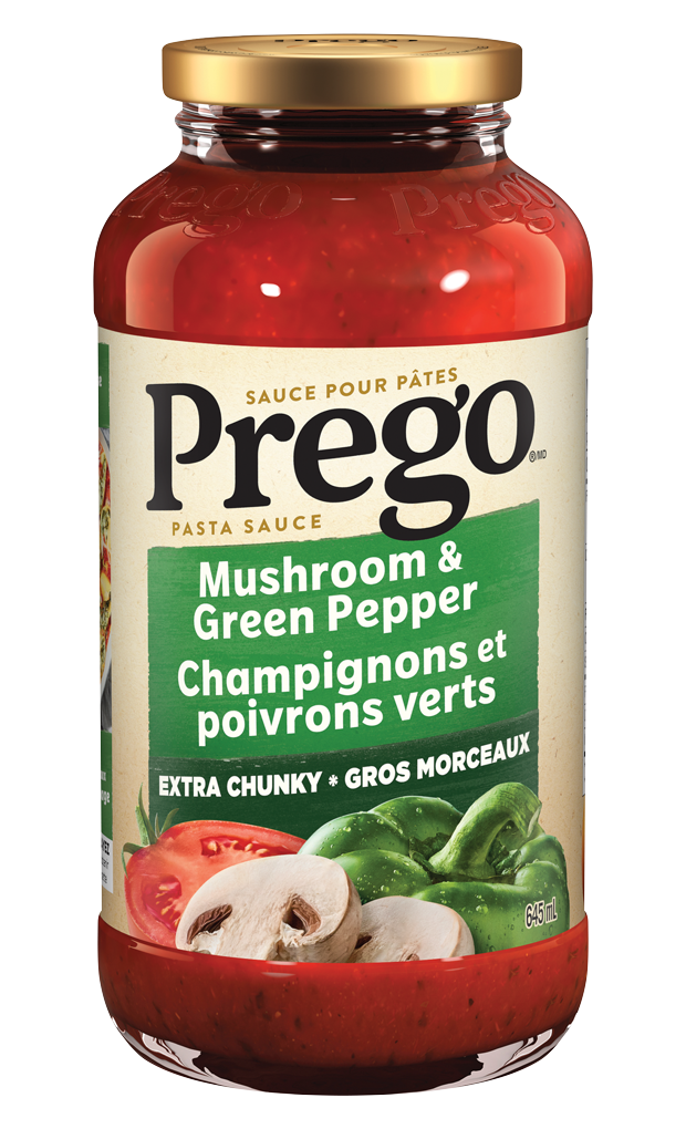 Prego® Mushroom & Green Pepper Pasta Sauce