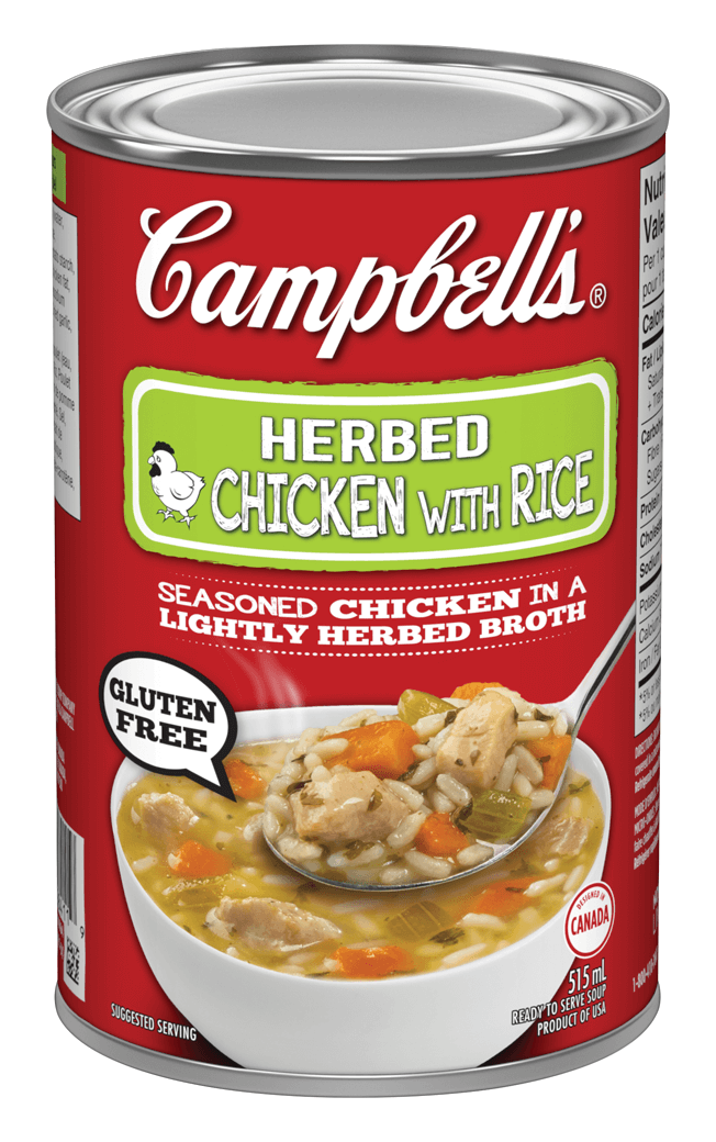Campbell s Herbed Chicken with Rice 515 mL Campbell Company