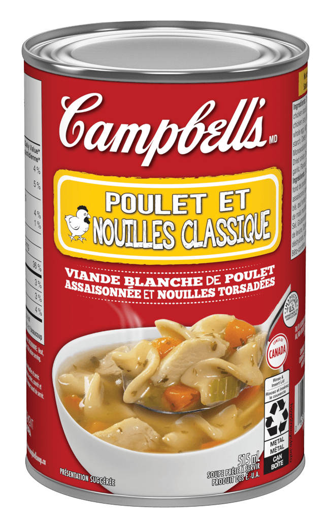 Campbell’s® Prête à déguster, Poulet et nouilles classique