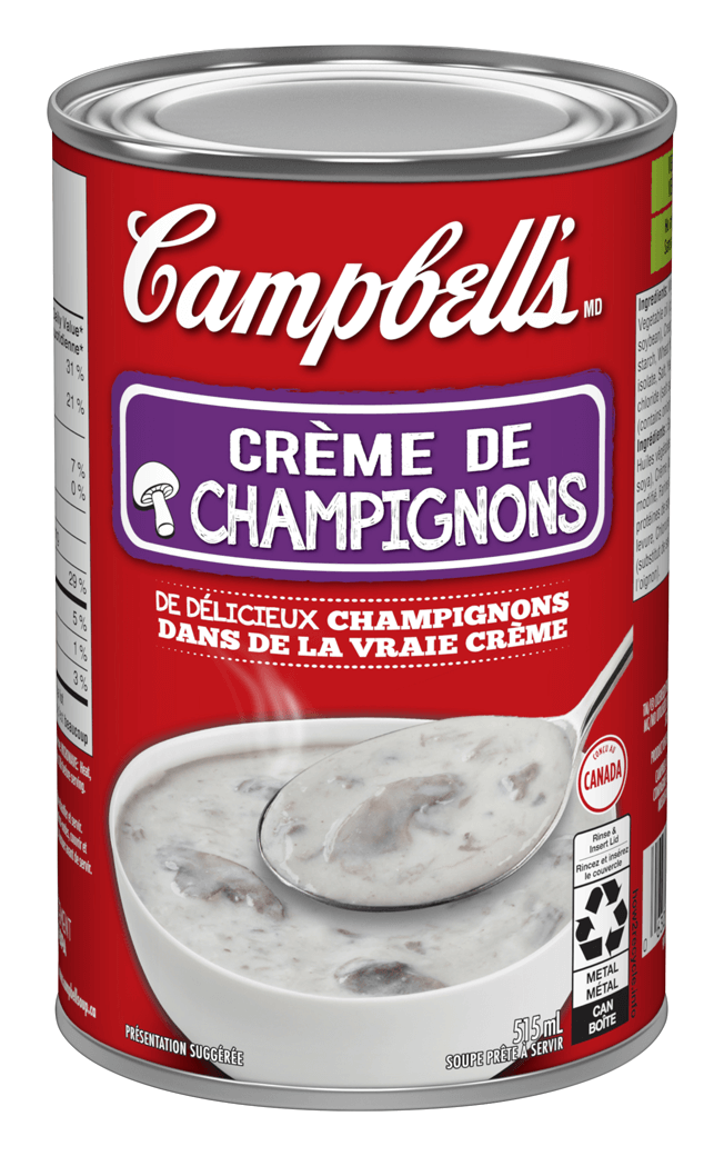 Campbell's® Prête à déguster, Crème de champignon