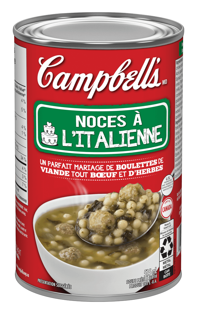 Campbell's® Prête à déguster, Noces à l'italienne