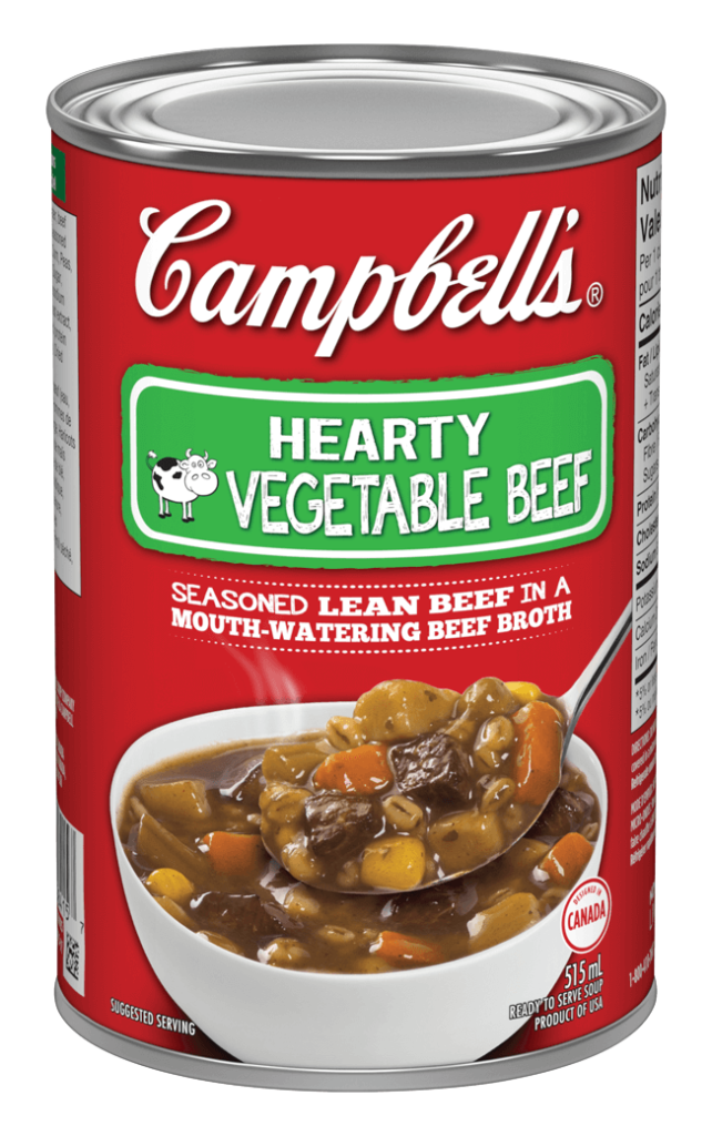 Campbell's® Hearty Vegetable Beef (515 mL) Campbell Company of Canada