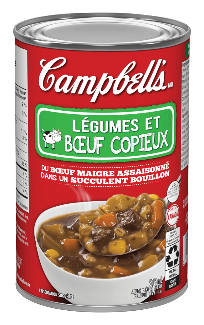 Campbell’s® Prête à déguster, Légumes et Bœuf