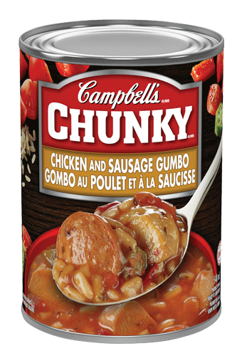 Campbell's Chunky Chicken and Sausage Gumbo