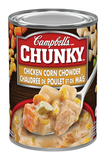 Campbell's® Chunky® Chaudrée de poulet et maïs (540 mL)