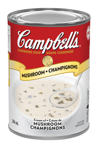 Campbell's condensee, Creme de champignons