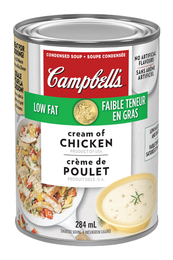 Campbell's® condensée, Crème de poulet à faible teneur en gras