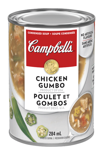 Campbell's condensee, Poulet et gombos