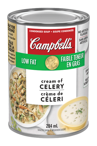 Campbell's condensee, Creme de celeri a faible teneur en gras