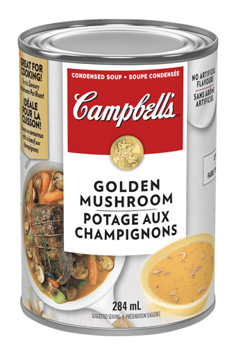 Campbell's condensee, Potage aux champignons