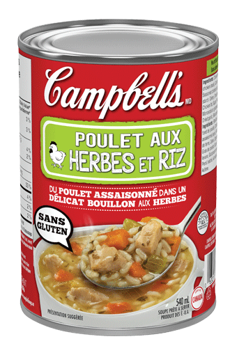 Campbell’s Prête à déguster, Poulet aux fines herbes et riz