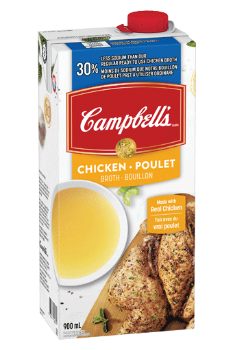 Bouillon de poulet Prêt à utiliser 30% moins de sodium de Campbell’s