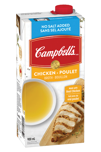 Bouillon de poulet Prêt à utiliser Sans sel ajouté de Campbell’s