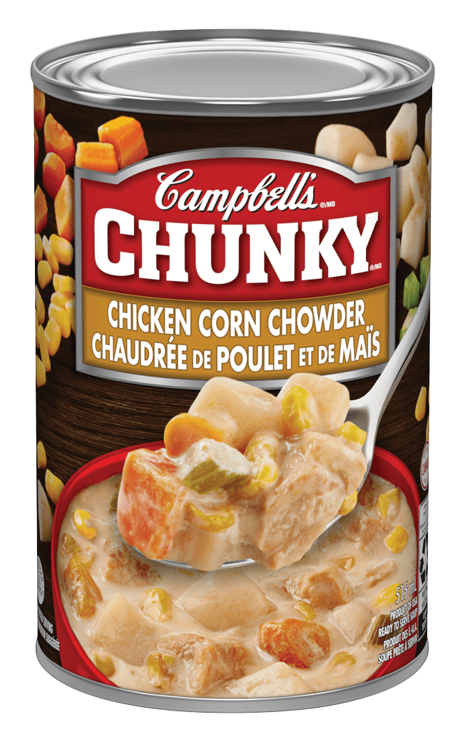 Campbell's® Chunky® Chaudrée de poulet et maïs
