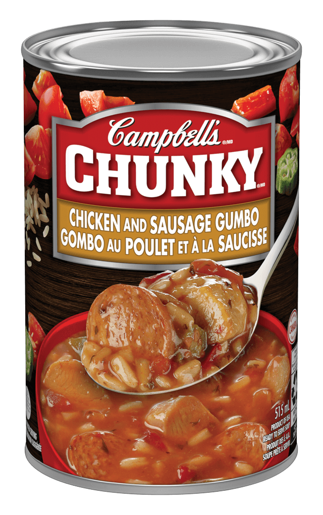Campbell's® Chunky® Gumbo au poulet et à la saucisse