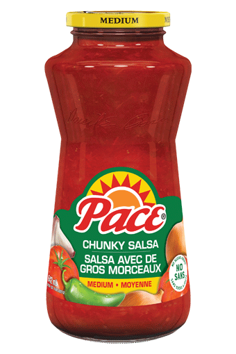 Pace® salsa avec de gros morceaux moyenne 642 mL