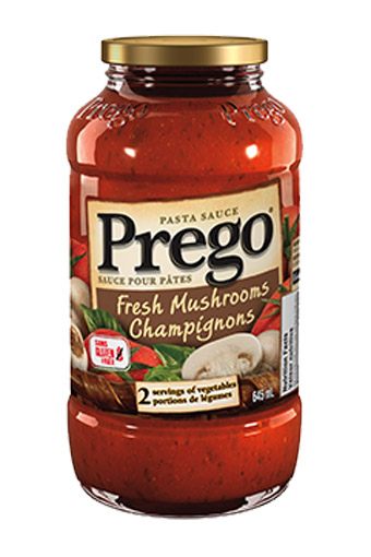Prego Pasta Sauce Fresh Mushrooms