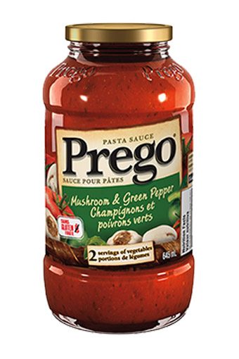Prego Pasta Sauce Mushroom & Green Pepper