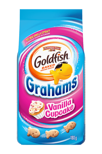 goldfish grahams vanilla cupcake