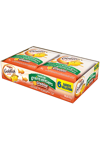 Goldfish faits de grains entiers snack pack