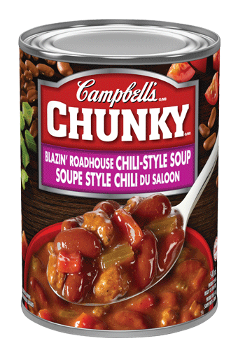 Campbell's Chunky Blazin' Roadhouse Chili-Style Soup
