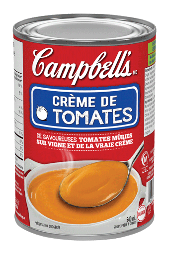 Campbell’s Prête à déguster, Crème de tomates