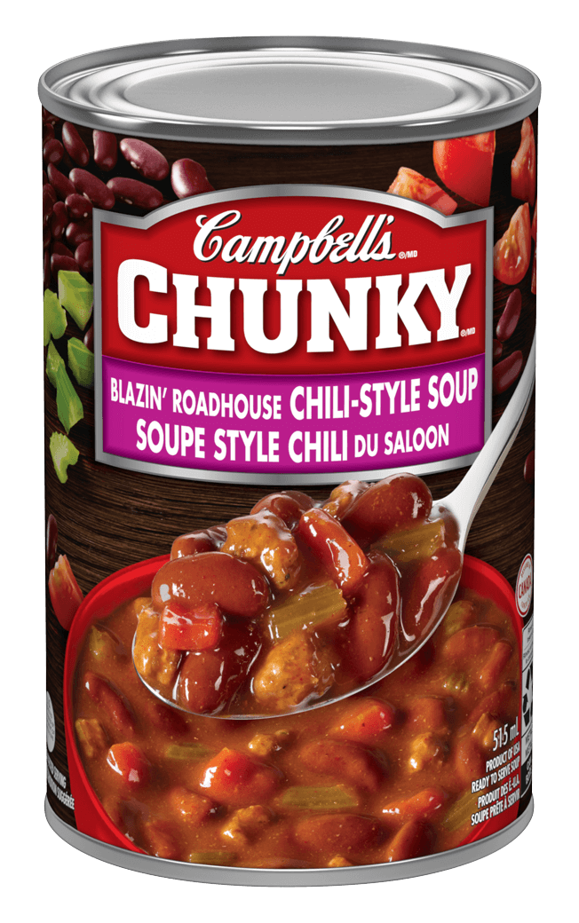 Campbell's Chunky Blazin' Roadhouse Chili-Style Soup