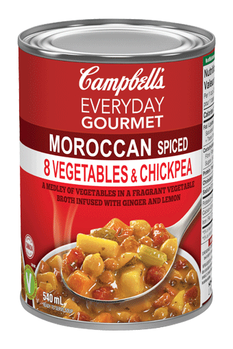 Campbell's Everyday Gourmet Moroccan Spiced Eight Vegetable & Chickpea