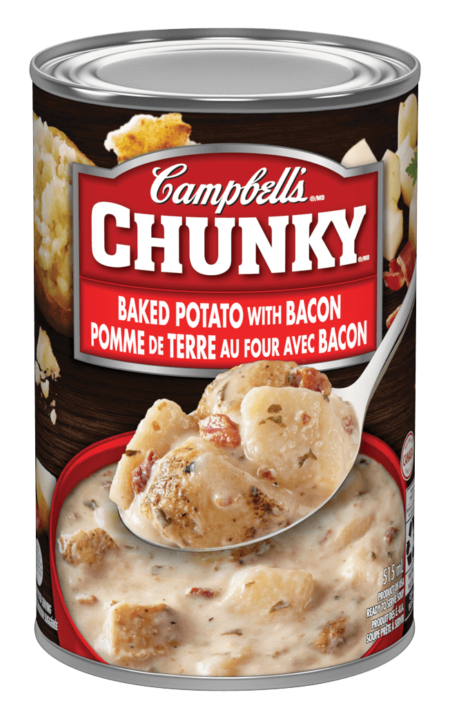 Campbell's® Chunky® Pomme de terre au four avec bacon