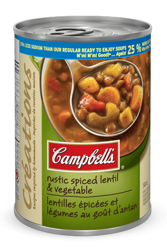 Campbell's Rustic Spiced Lentil and Vegetable