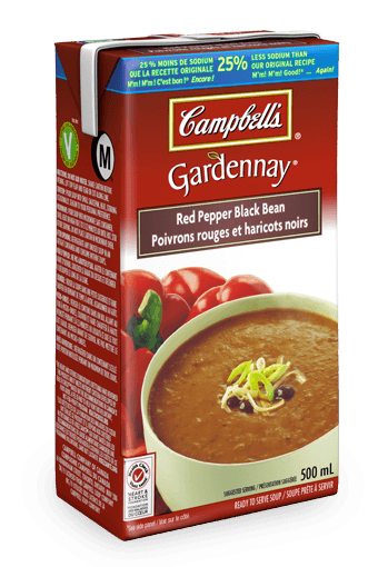 Campbell's Gardennay Red Pepper Black Bean
