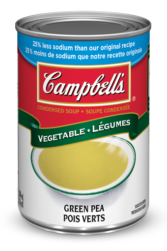 campbell's vegetable green pea