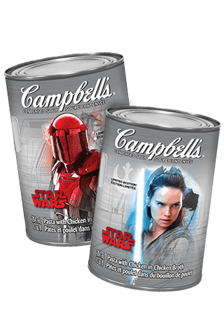 campbell's condensed star wars labels
