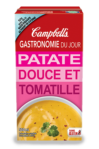 campbell's gastronomie du jour patate douce et tomatille