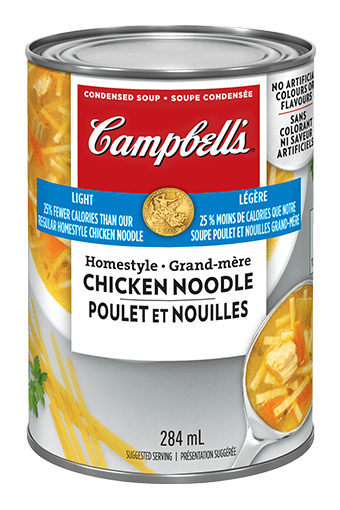 Campbell S Soup Nutrition Chart