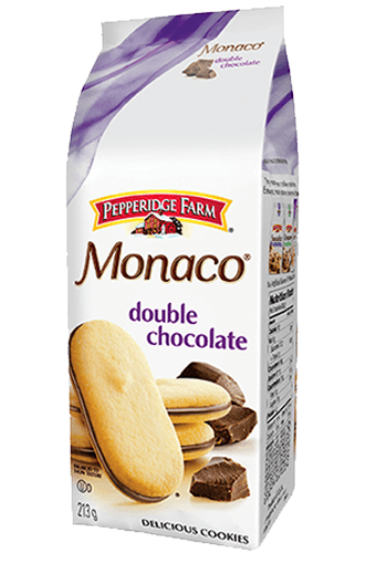 pepperidge farm monaco double chocolate