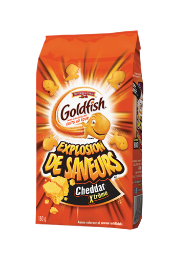 goldfish explosion de saveurs cheddar xtreme