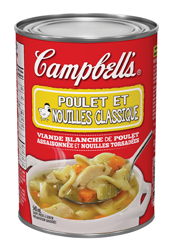 campbell's poulet et nouilles classique