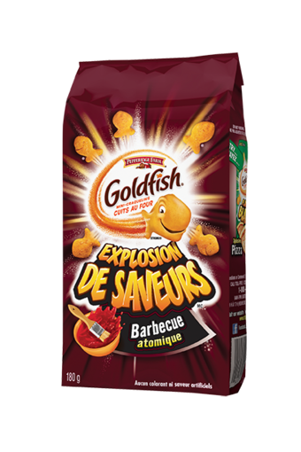 goldfish explosion de daveurs barbecue atomique
