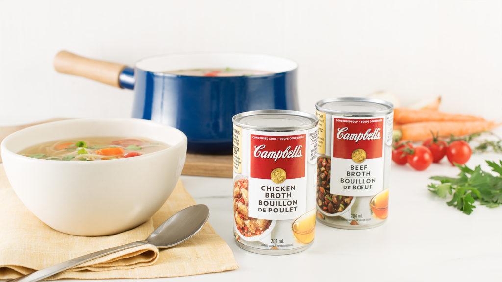Campbell's Stocks & Broths Campbell Company of Canada