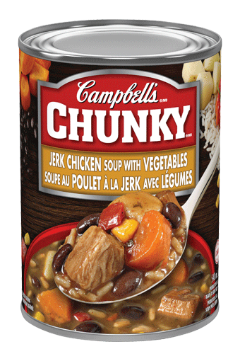Campbell's Chunky Jerk Chicken Soup with Vegetables