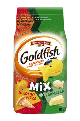 Goldfish® Mix Explosive Pizza and Parmesan Crackers