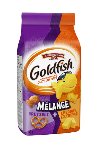 Goldfish® Mélange Cheddar extrême et Bretzel