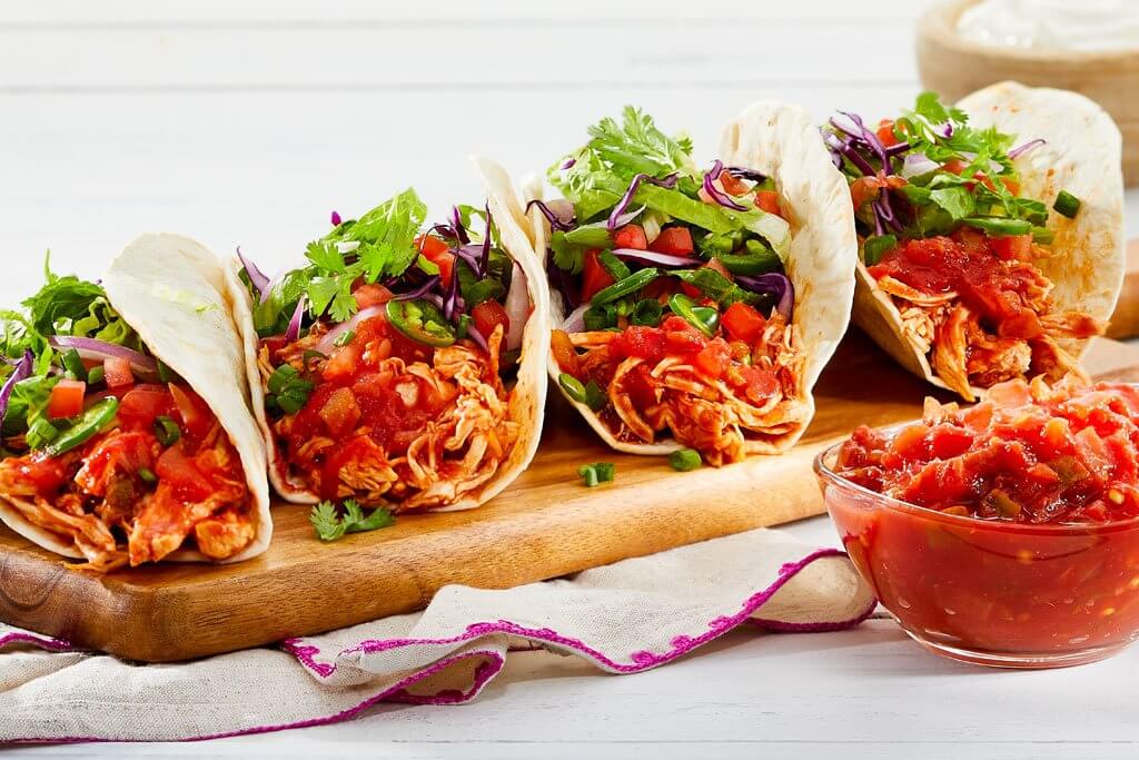 Slow Cooker Chicken Tacos