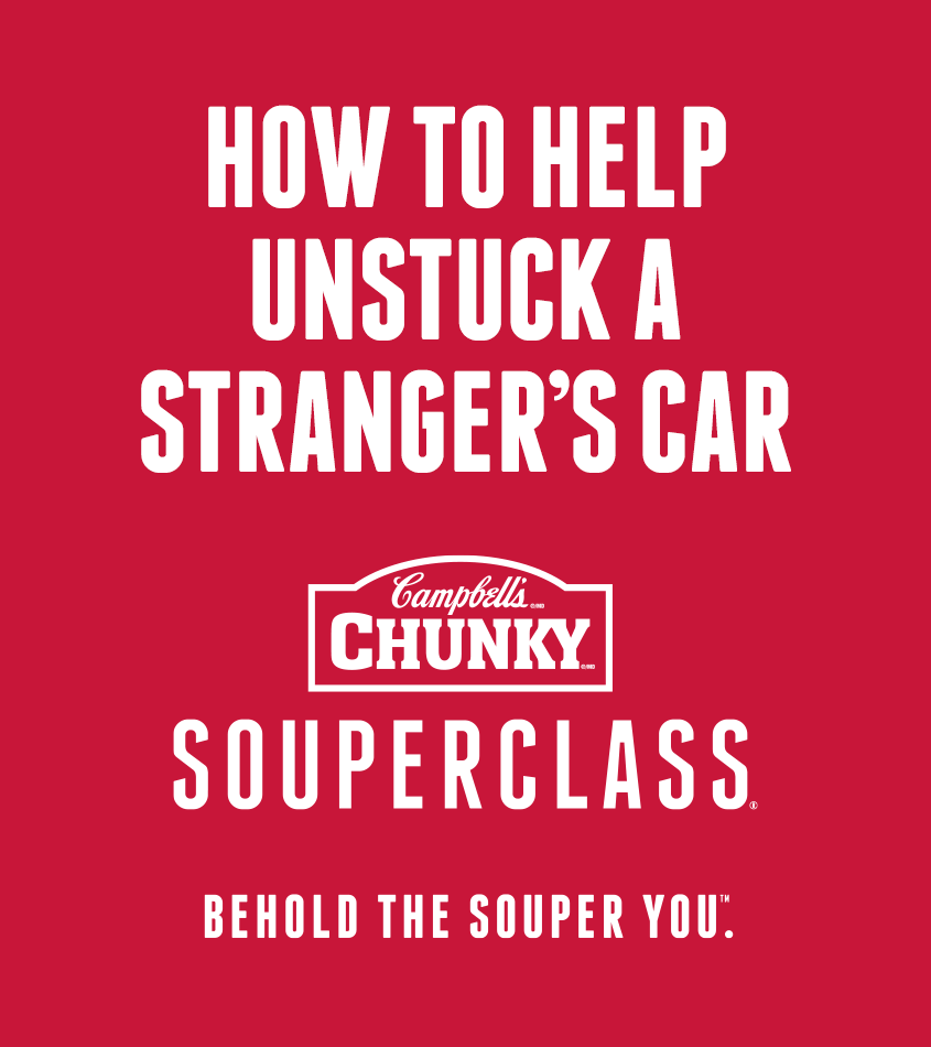 How to help unstuck a stranger's car