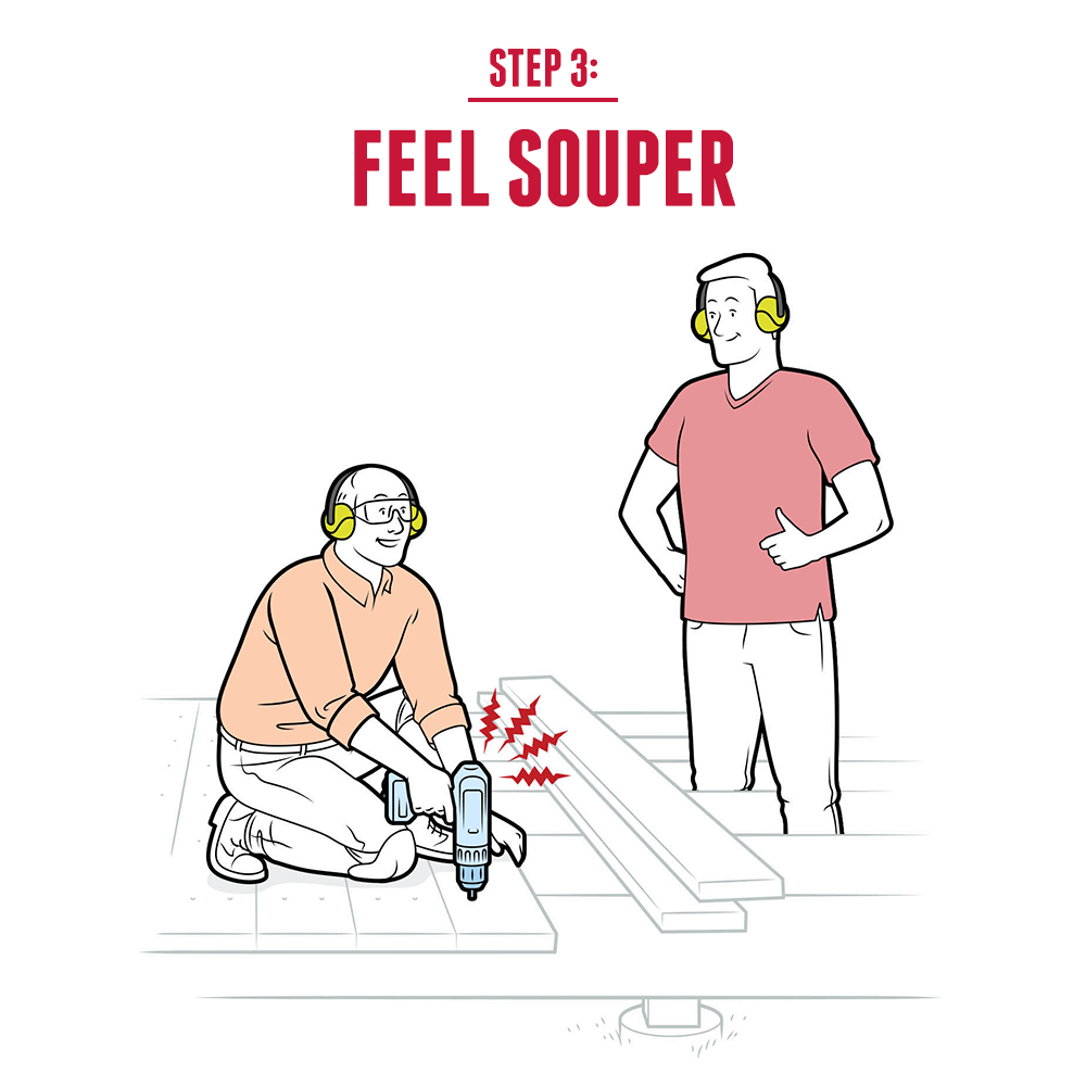 Step 3: Feel souper
